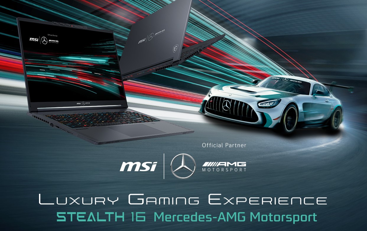 Stealth 16 Mercedes-AMG Motorsport A13V – Luxury Gaming Experience